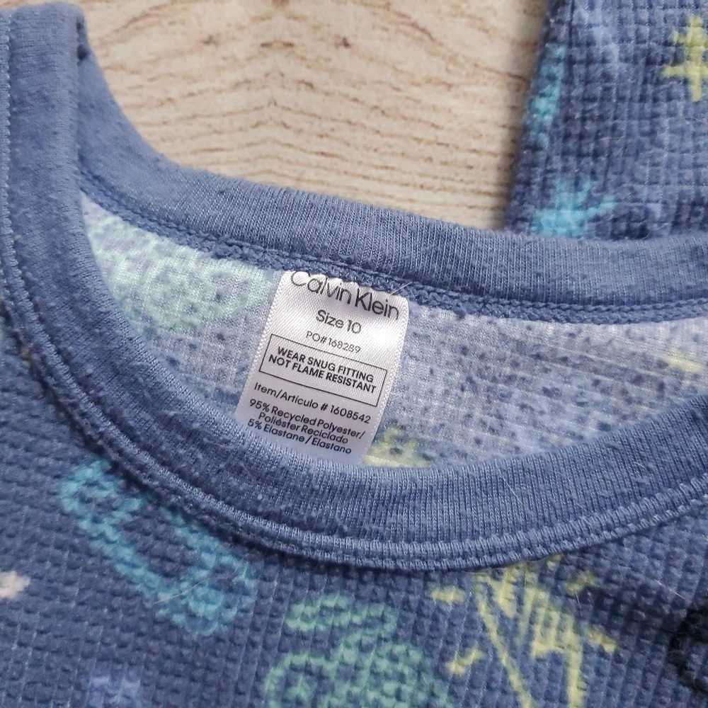 5/$20🌟Calvin Klein Gamer Print Kids Pajamas